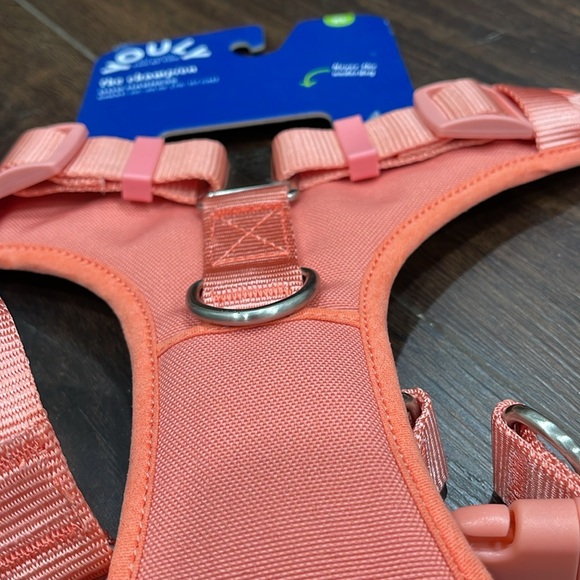 NWT Youly Dog Harness XL Peach Color *Benefits Animals* - Picture 7 of 7